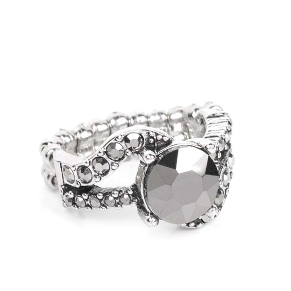 Paparazzi Silver Intricate Design Rings Blockbuster Boom Silver Fashion Jewelry